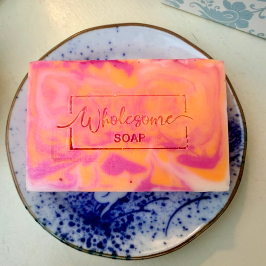 Rainbow Sherbet Goat Milk Soap