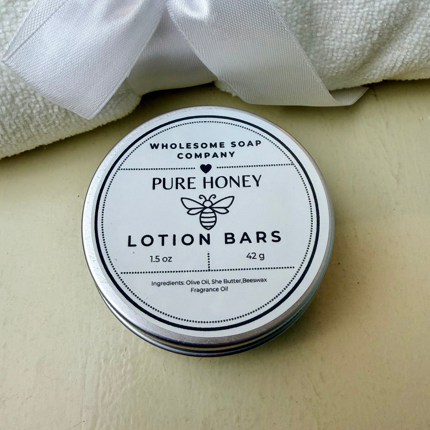 Honey Bee Lotion Bar