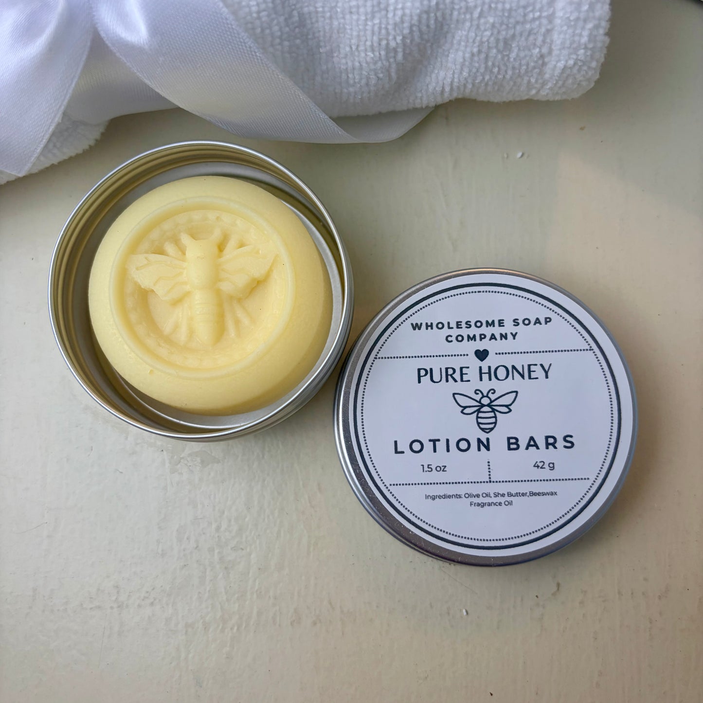 Honey Bee Lotion Bar