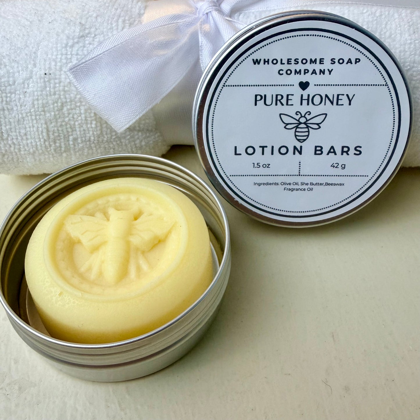 Honey Bee Lotion Bar