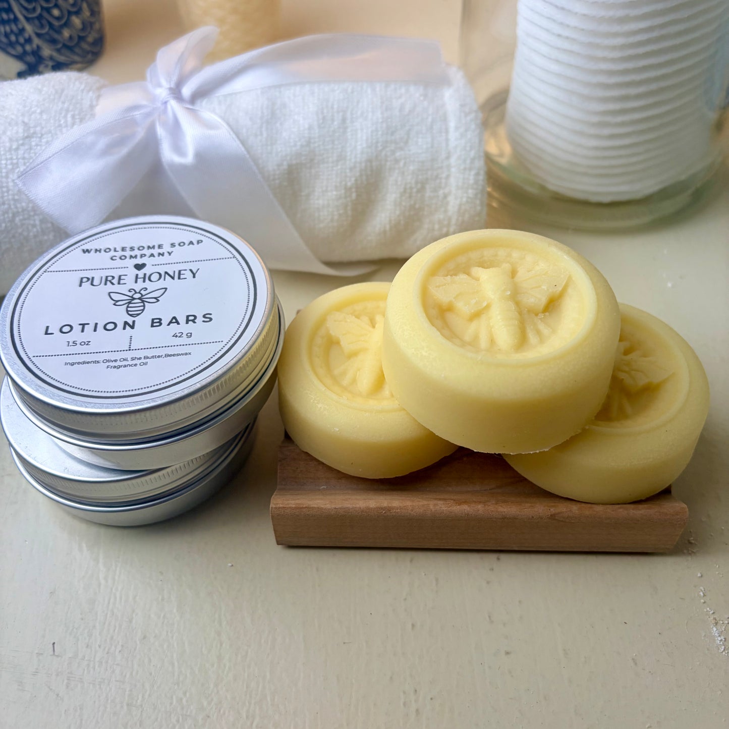 Honey Bee Lotion Bar