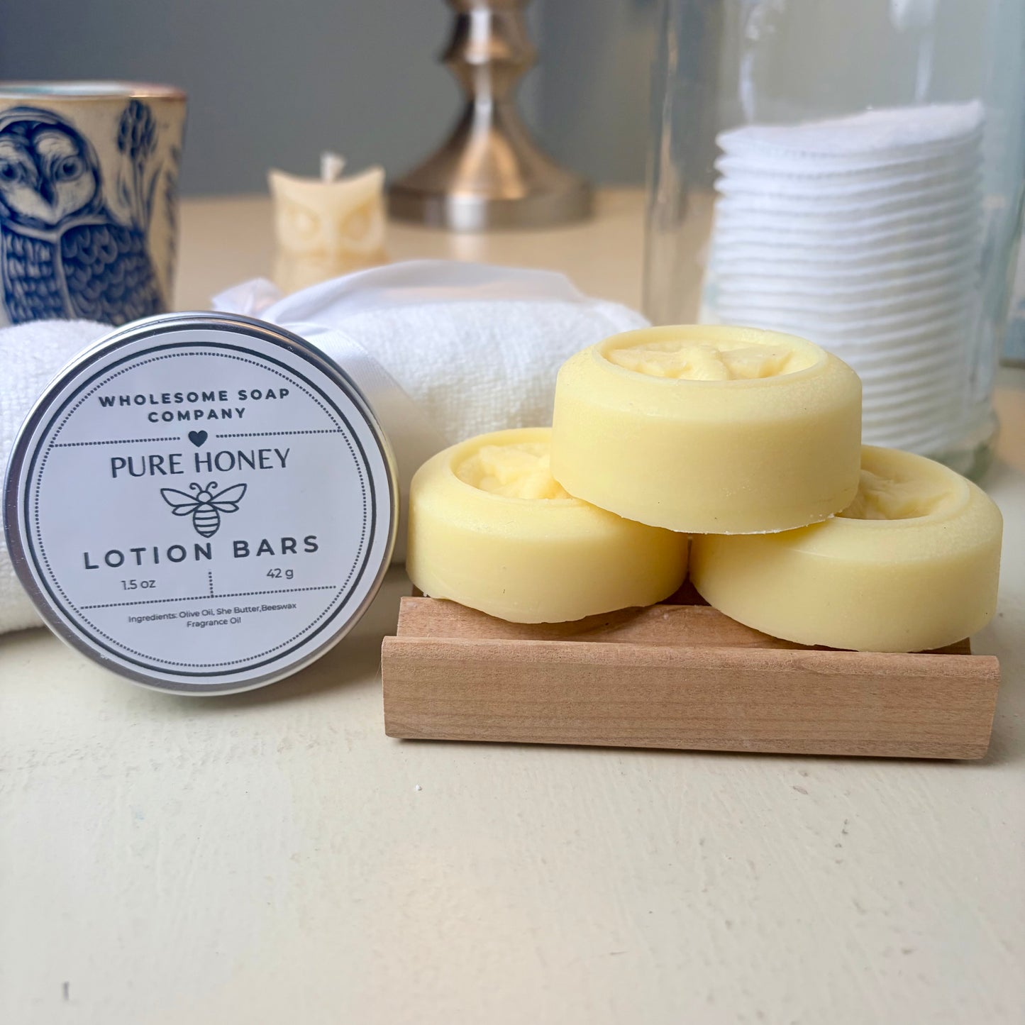 Honey Bee Lotion Bar