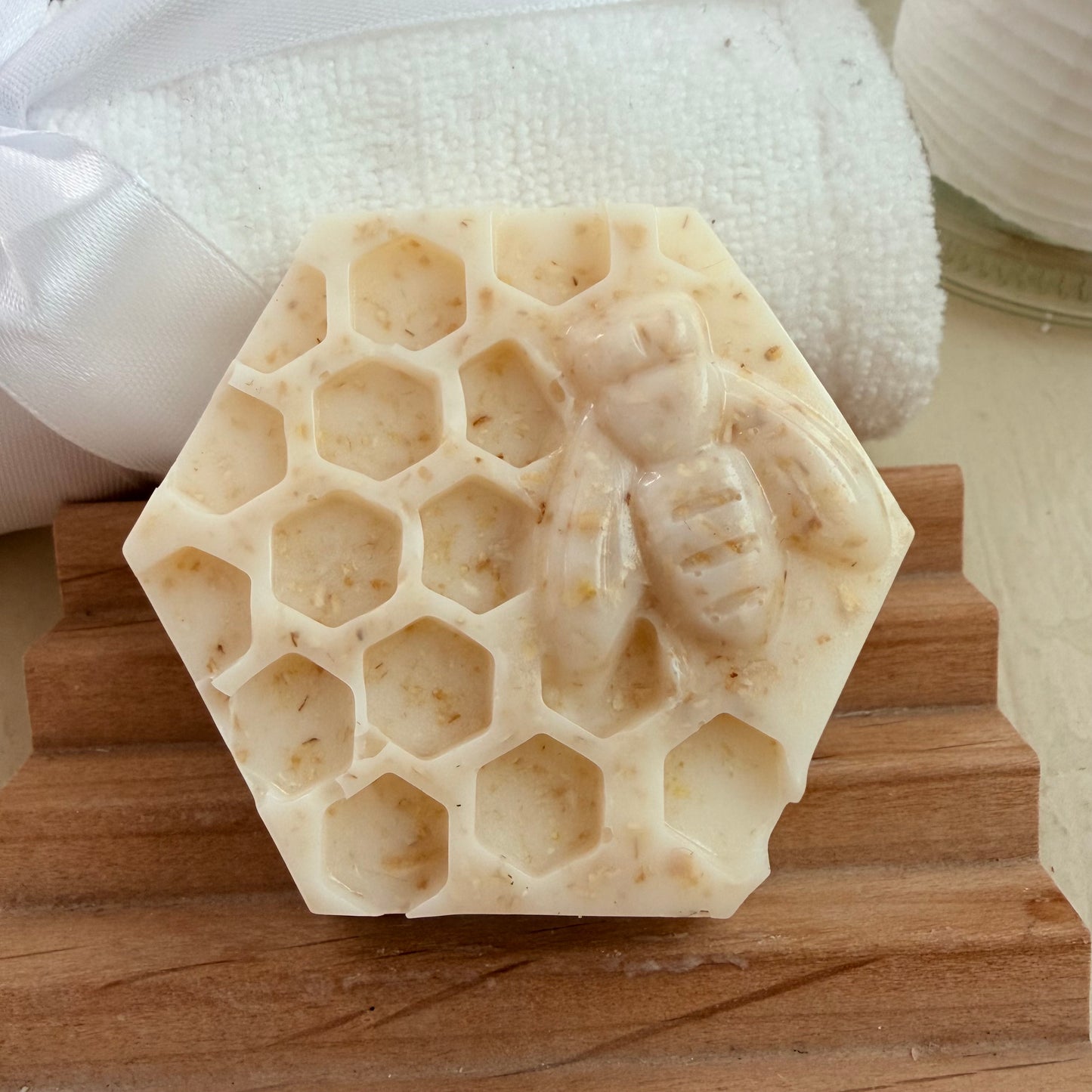 Honeycomb + Bee Artisan Soap