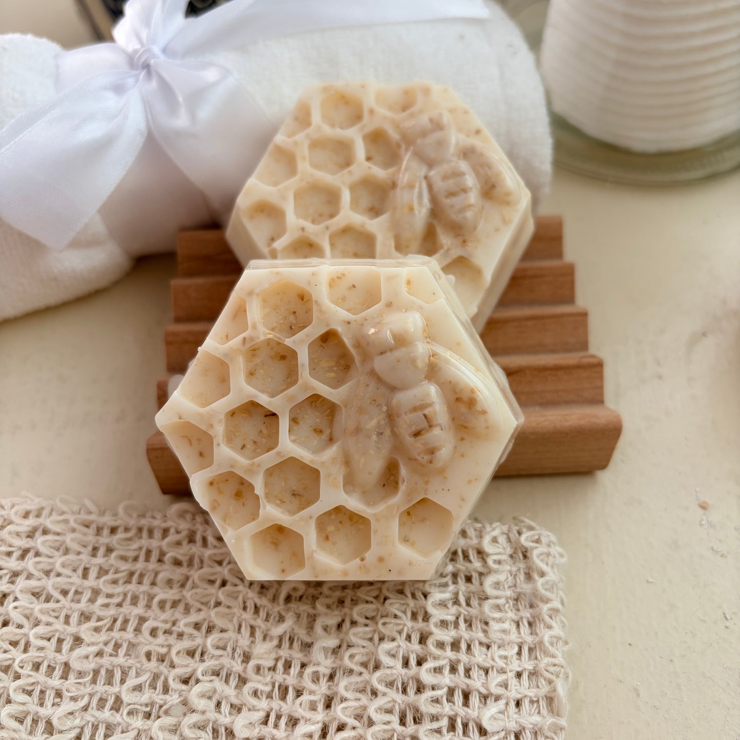 Honeycomb + Bee Artisan Soap